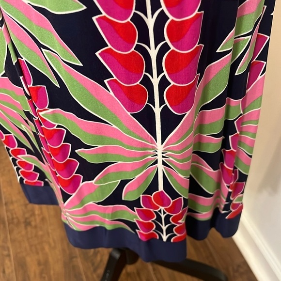 NWT Peter Nygard Designer 100% Silk Dress, Sz. Medium. - Picture 7 of 12